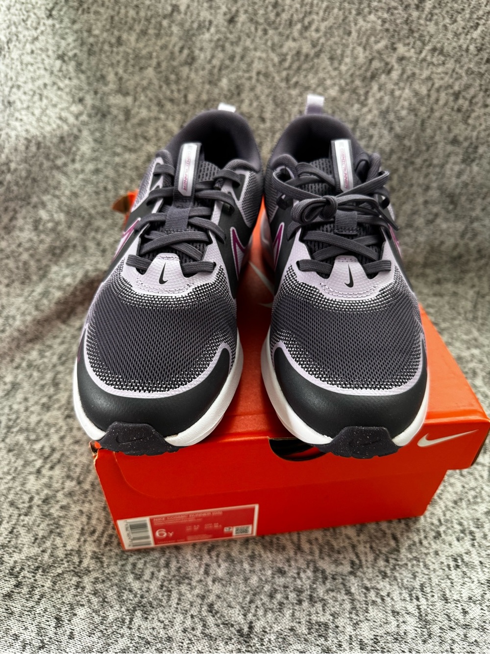 Nike Kids' Purple Cosmic Runner Athletic Sneakers